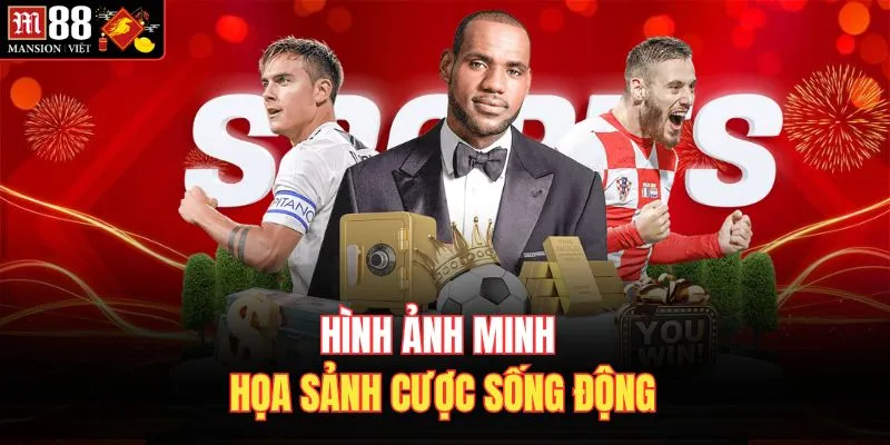 Hình ảnh minh họa sảnh cược sống động